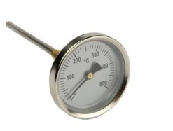 Røgtermometer Ø63mm 0-500°C