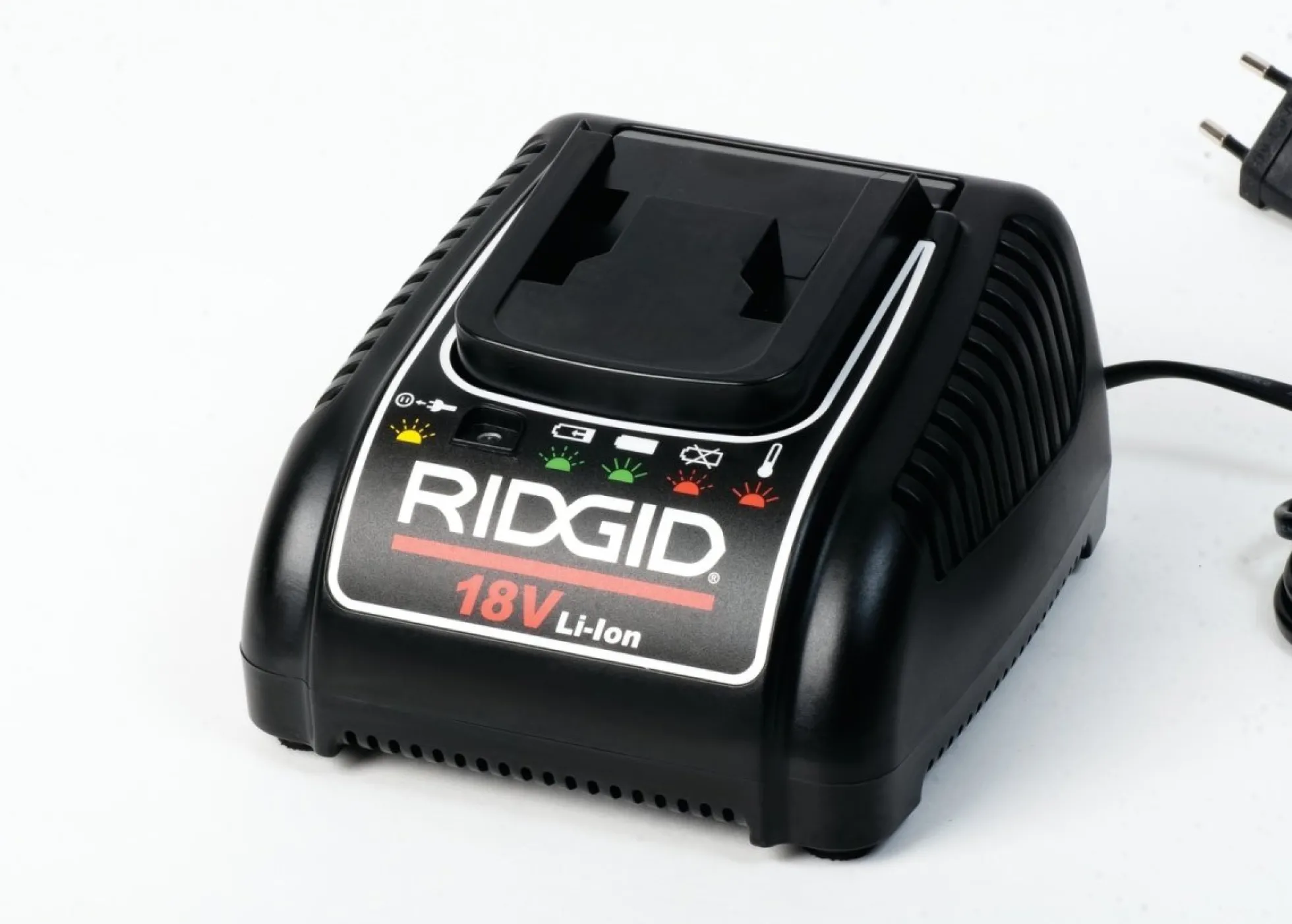 Ridgid oplader, 230V, til 18V batteri