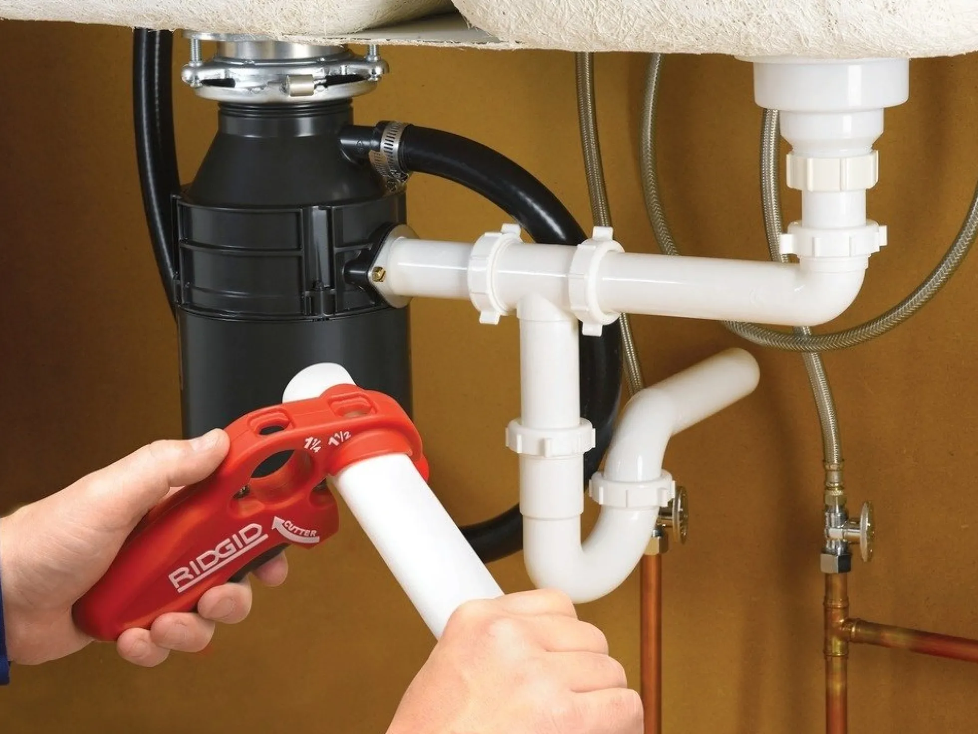 RIDGID rørskærer P-TEC 3240, til plastrør Ø32 og 40 mm