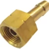 Rimac slangenippel, 3/8", 11 mm, med kuglepakning
