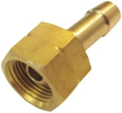 Rimac slangenippel, 3/8", 11 mm, med kuglepakning