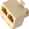 RJ45 (8P8C) parallel T-adapter