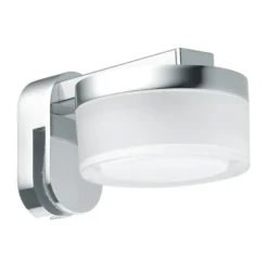 Romendo spejllampe, IP44, LED, 480 lumen, 3000K, krom - EGLO
