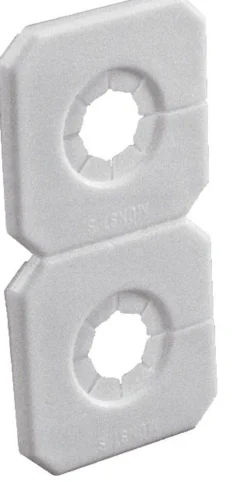 Roset duo, hvid