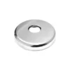 Roset 1/2". Ø76mm, forskydelig. Til koblingsdåse. Blank. Rustfrit stål AISI304