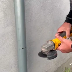 Rottestop til nedløbsrør, Ø100-110mm, rustfrit stål
