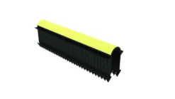 Rørclips Unico 60mm m/tape, Sort