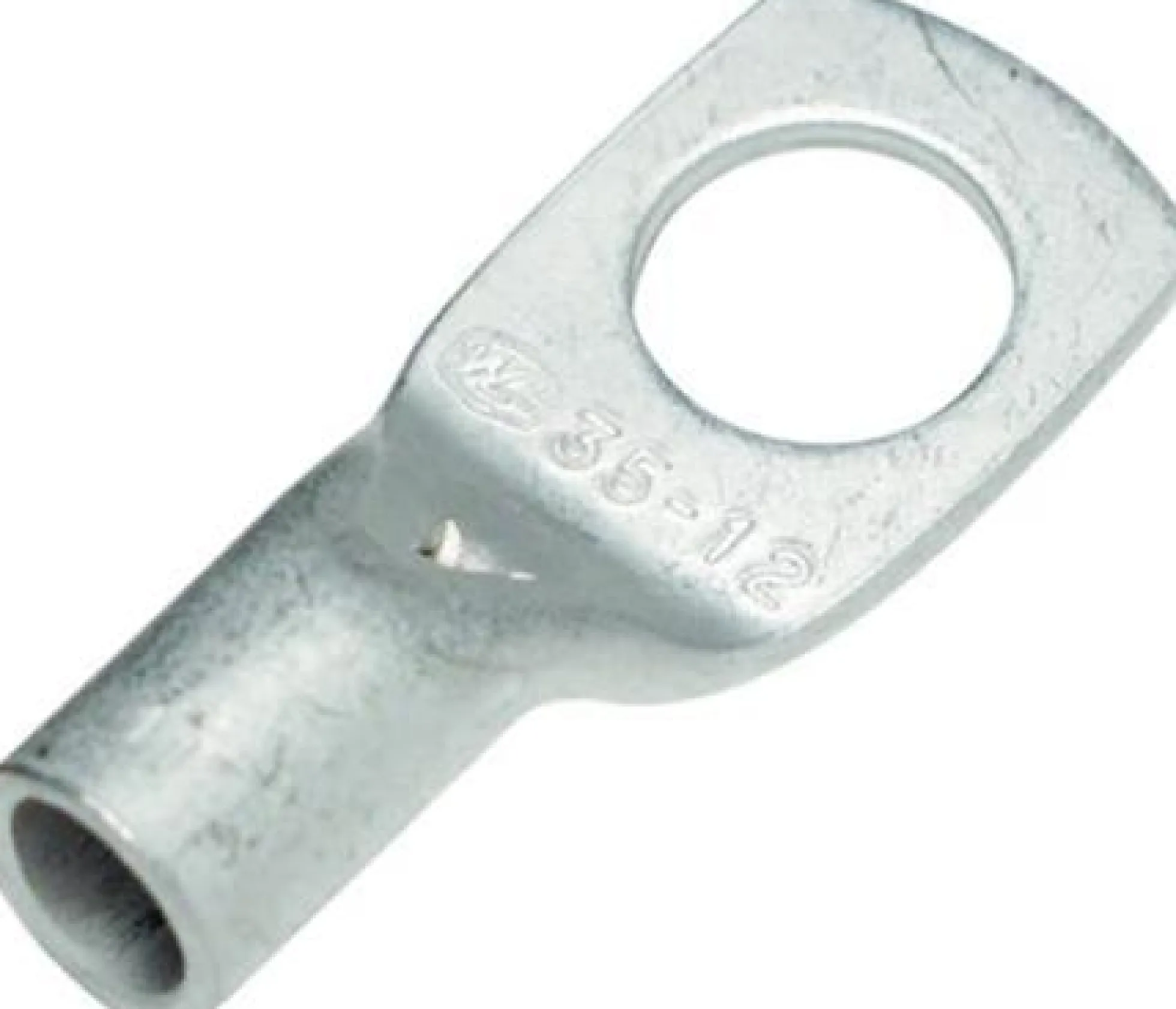 Rørkabelsko CU 16 mm², M5, 28 mm længde, 5,4 mm indvendig diameter