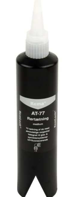 Rørtætning Kemlock AT-77, 250ml, medium, gul