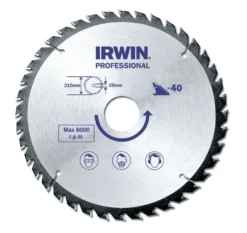 Rundsavklinge, 24td, ø190/30 mm, 2.6 mm