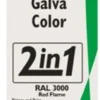 Rustbeskyttende maling Galvacolor, rød
