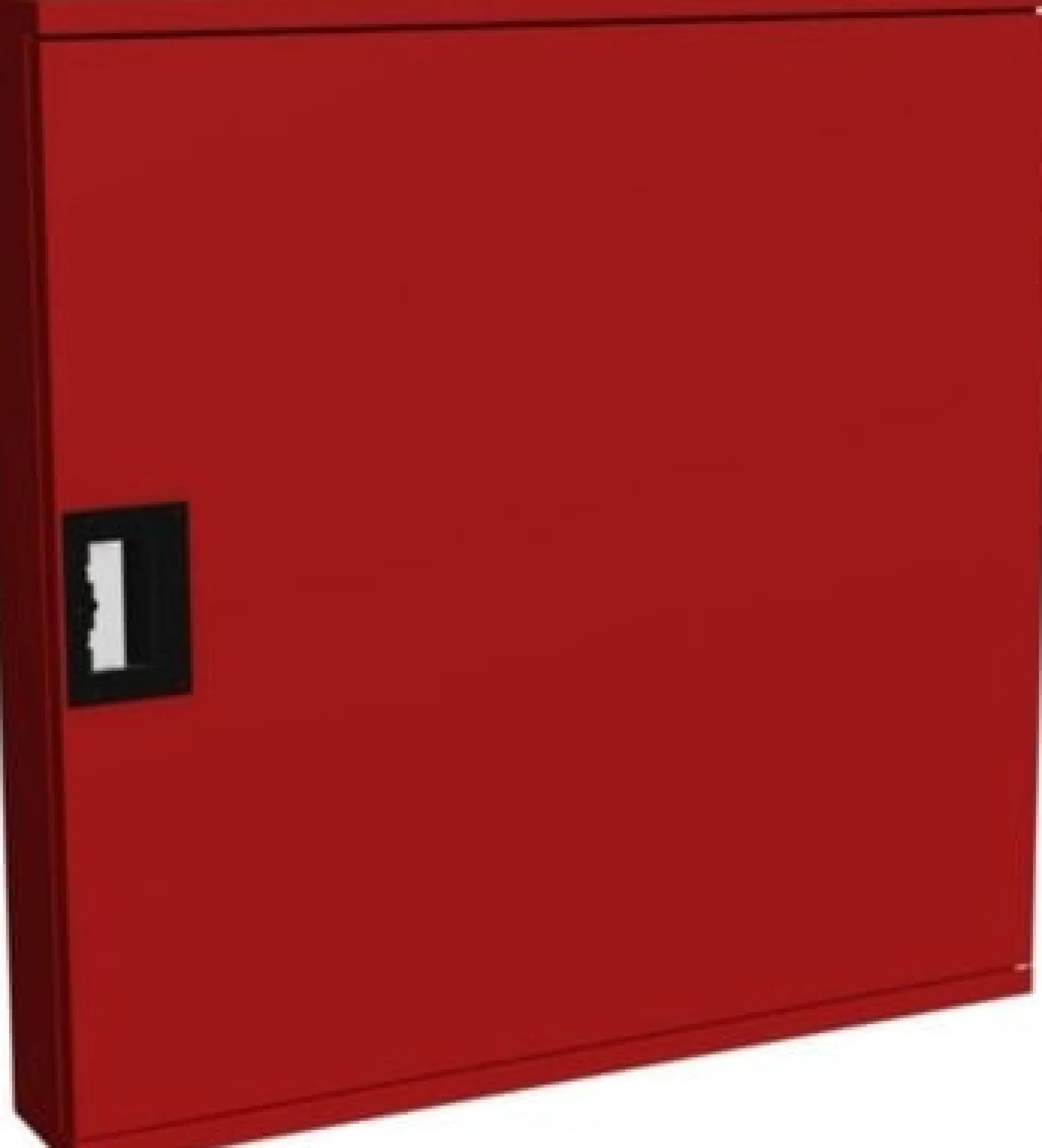 Safeti brandskab type 2, rød, 3/4" - 30 m, 800 x 800 x 137 mm, automatventil