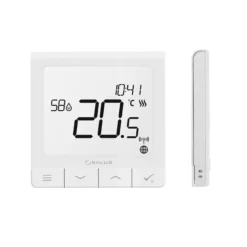 Salus SQ610RF Quantum rumtermostat til Smart Home, Zigbee, batteri