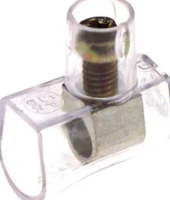 Samlemuffe enkelt, 10 mm² (krydskærv, klar) - 100 stk