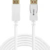Sandberg DisplayPort 1.4 kabel, 8K60Hz, hanstik til hanstik, 7680 x 4320 pixels, 2 meter