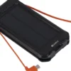Sandberg 3-i-1 solcelle powerbank, 10000 mAh