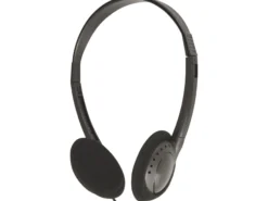 Sandberg MiniJack hovedtelefoner, hovedbånd, kablet, supraaural, 2,5 meter, sort