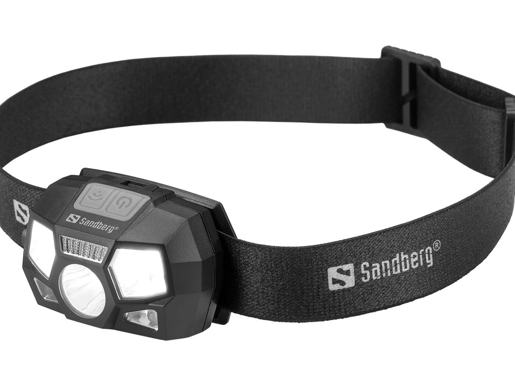 Sandberg pandelygte, 5-i-1, genopladelig, sensor