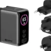 Sandberg rejseoplader, PD65W, display