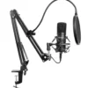 Sandberg Streamer USB mikrofon kit, studio mikrofon, -27 dB, 30 - 16000 Hz, 24 bit, 96 kHz, unidirectional