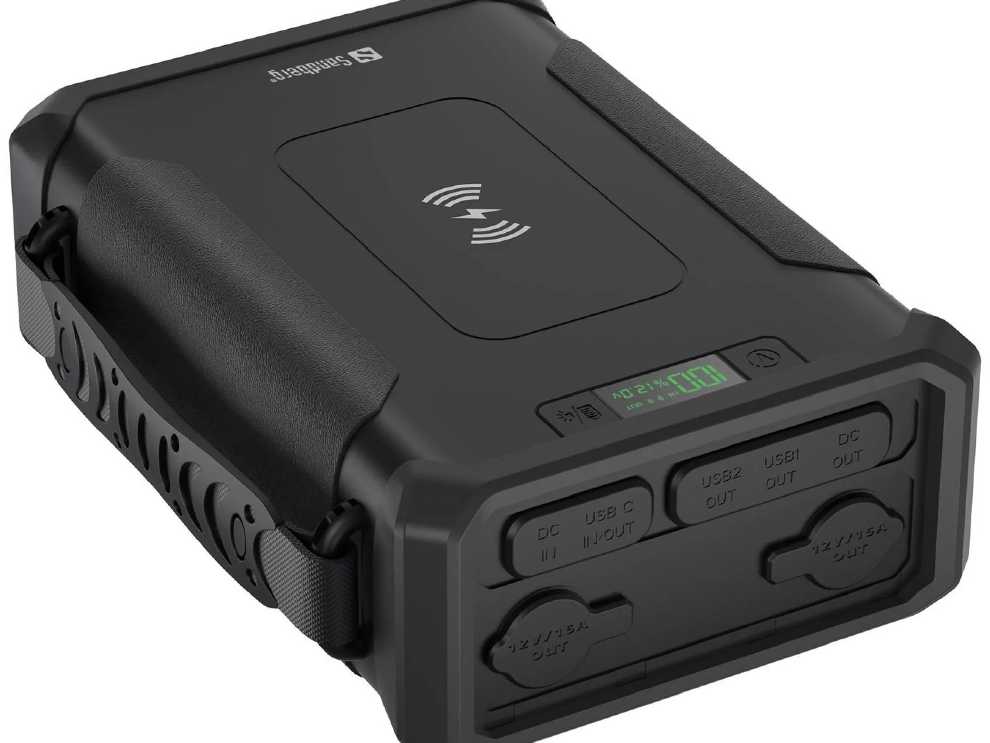 Sandberg Survivor powerbank, 8-i-1, 96000 mAh