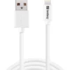 Sandberg USB-A til Lightning MFI, 1 meter, hvid