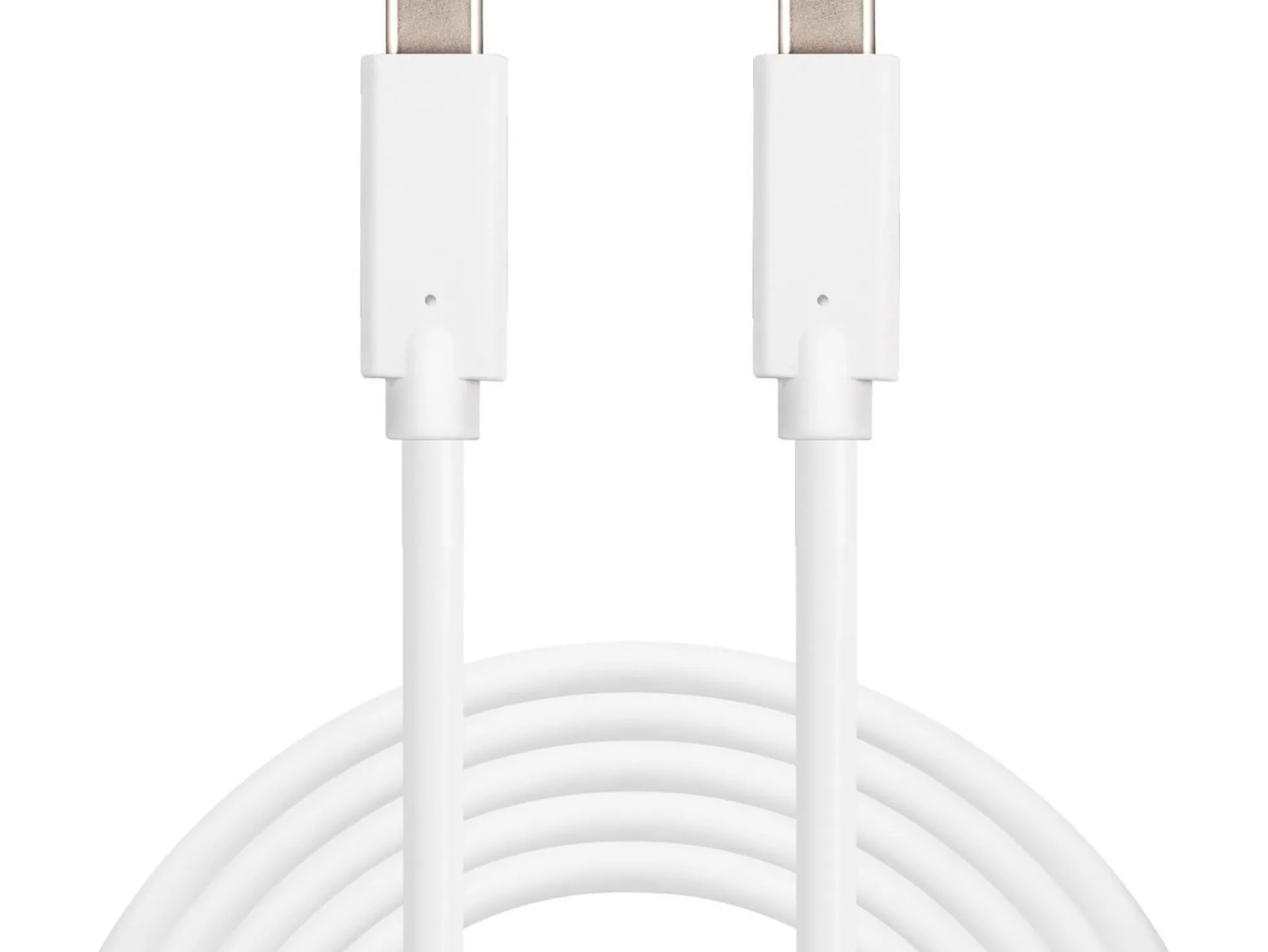 Sandberg USB-C ladekabel, 65W, USB C, han/han, hvid