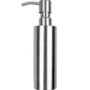 Sæbedispenser 170ml, fritstående, børstet rustfrit stål