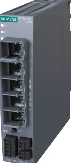 Scalance S615 LAN-router - industriel netværksbeskyttelse med VPN og firewall