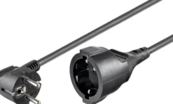 Schuko forlængerkabel, CEE 7/7 stik til CEE 7/4 udtag, 3G1,5 mm², 10 A, 250V - MicroConnect