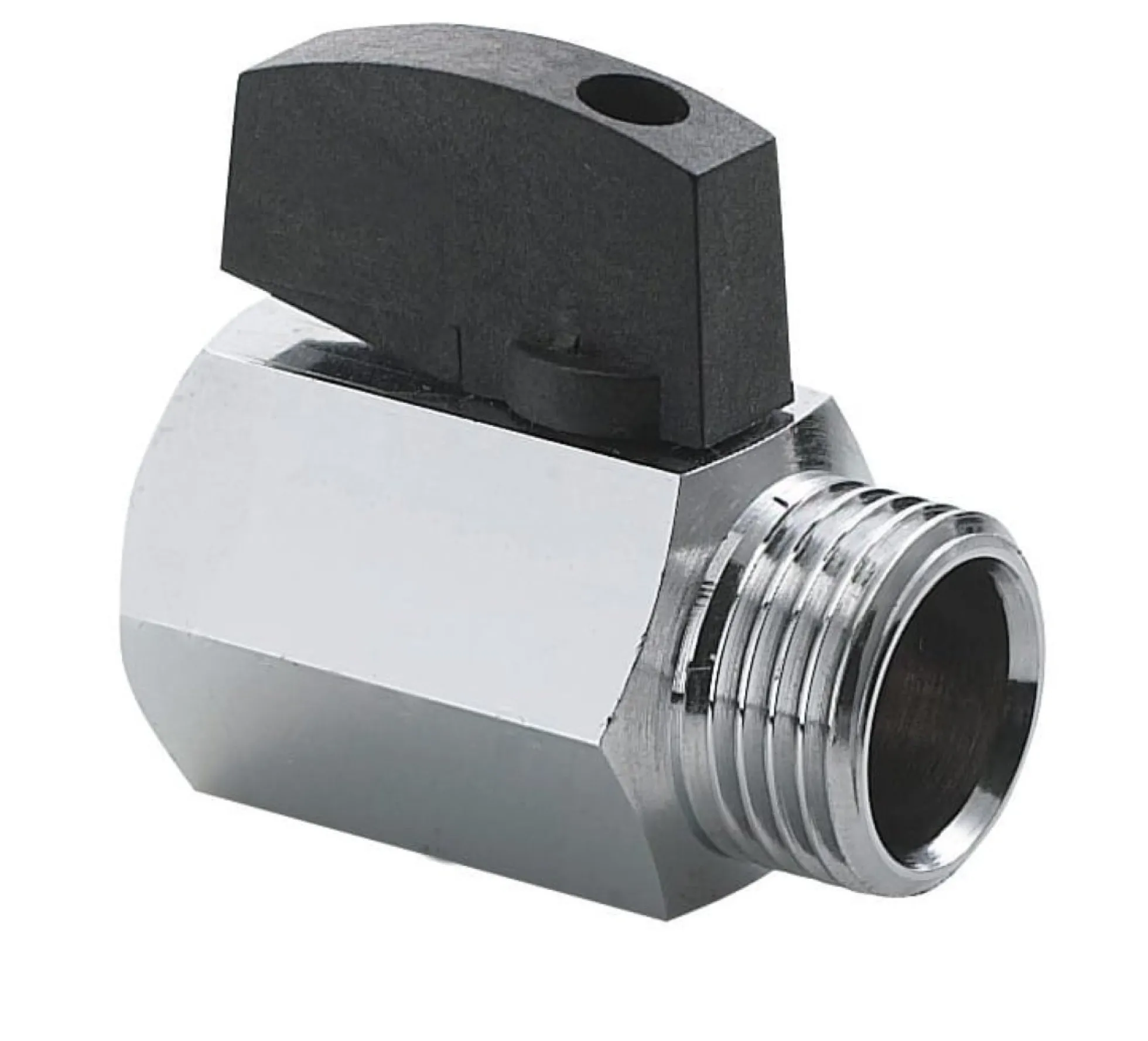 Securex 10-2720 DN10 muffe/nippel forkromet - 3/8"