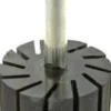 Selvekspanderende gummihoved, Ø30x30x6 mm, sort