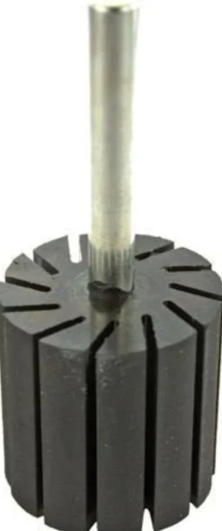 Selvekspanderende gummihoved, Ø30x30x6 mm, sort