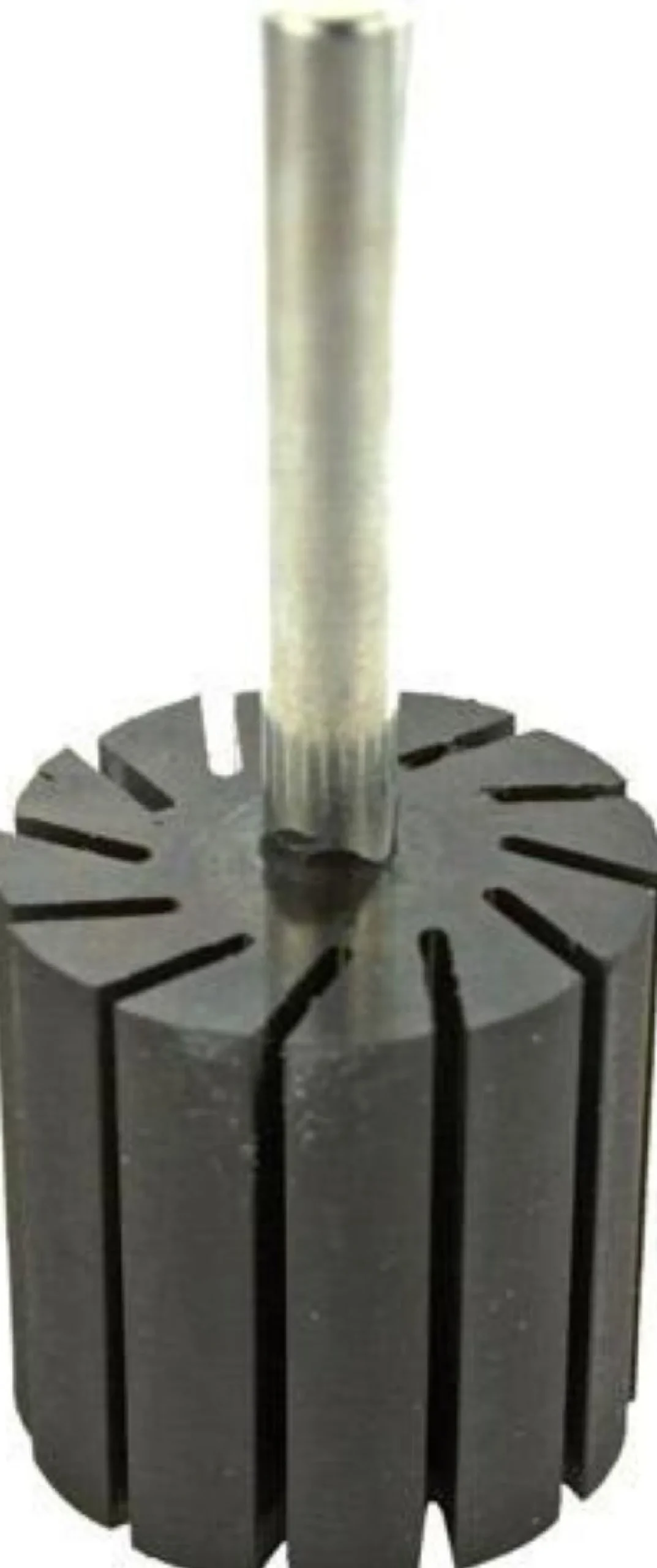 Selvekspanderende gummihoved, Ø30x30x6 mm, sort