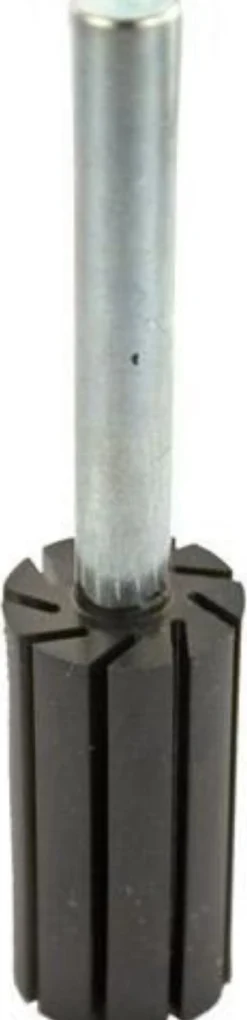 Selvekspanderende gummihoved, 15x30x6 mm, sort