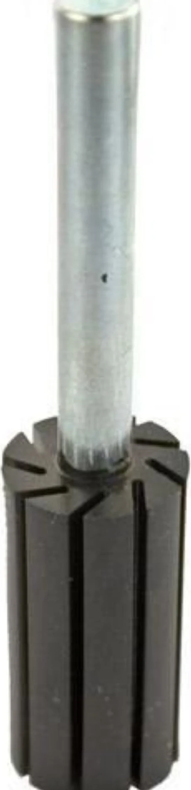 Selvekspanderende gummihoved, 15x30x6 mm, sort