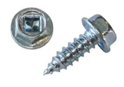 Selvskærendeskrue 4,2 mm x 13 mm m. sekskant 1/4" m. flange - 1000 stk.