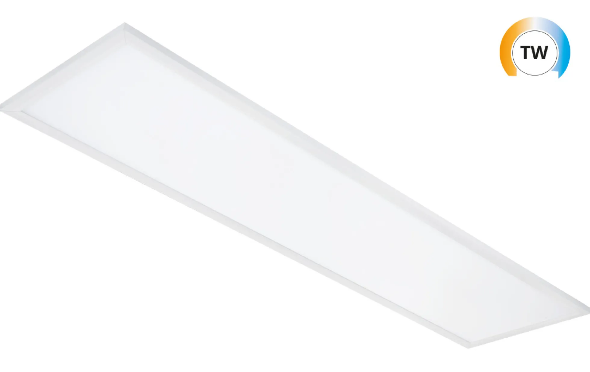Sense Opalprismatisk TW LED Panel, 4000 lumen, 300x1200 mm