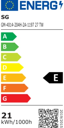 Sense Opalprismatisk TW LED Panel, 4000 lumen, 300x1200 mm