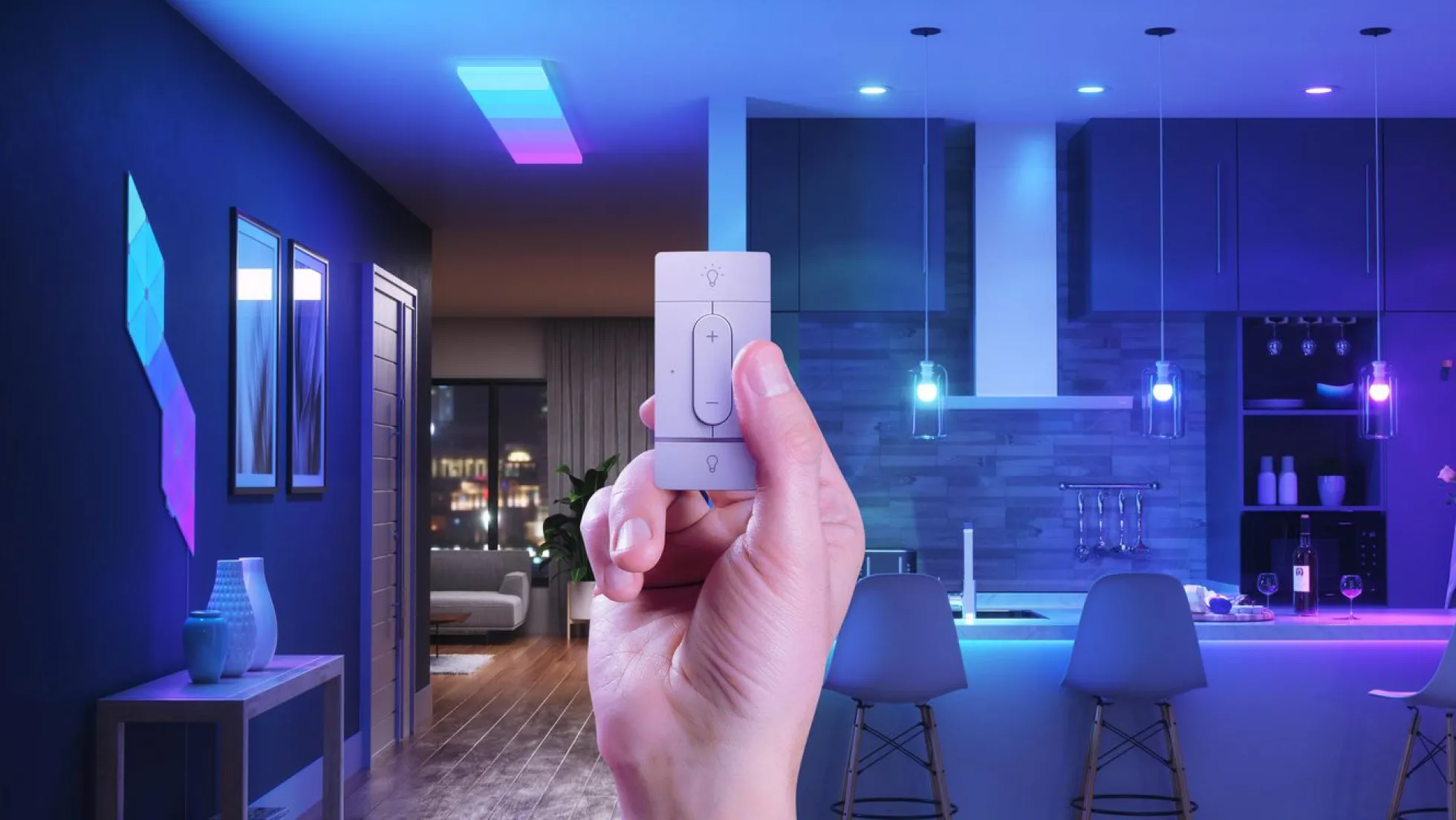 Sense+ Smart Trådløs Lyskontakt med bevægelsessensor - Nanoleaf