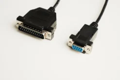 seriel kabel, DB9-DB25, 3 meter, F/M, sort