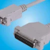 Seriel printerkabel, 1,8 meter, DB9-DB25 hun-han