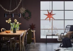 Serve Deco lyskæde 2LED, batteri, sølv, 2 meter