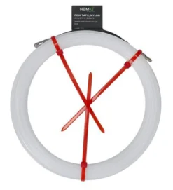 Søgefjeder nylon, 30M, Ø4mm, fast hoved - Nelco
