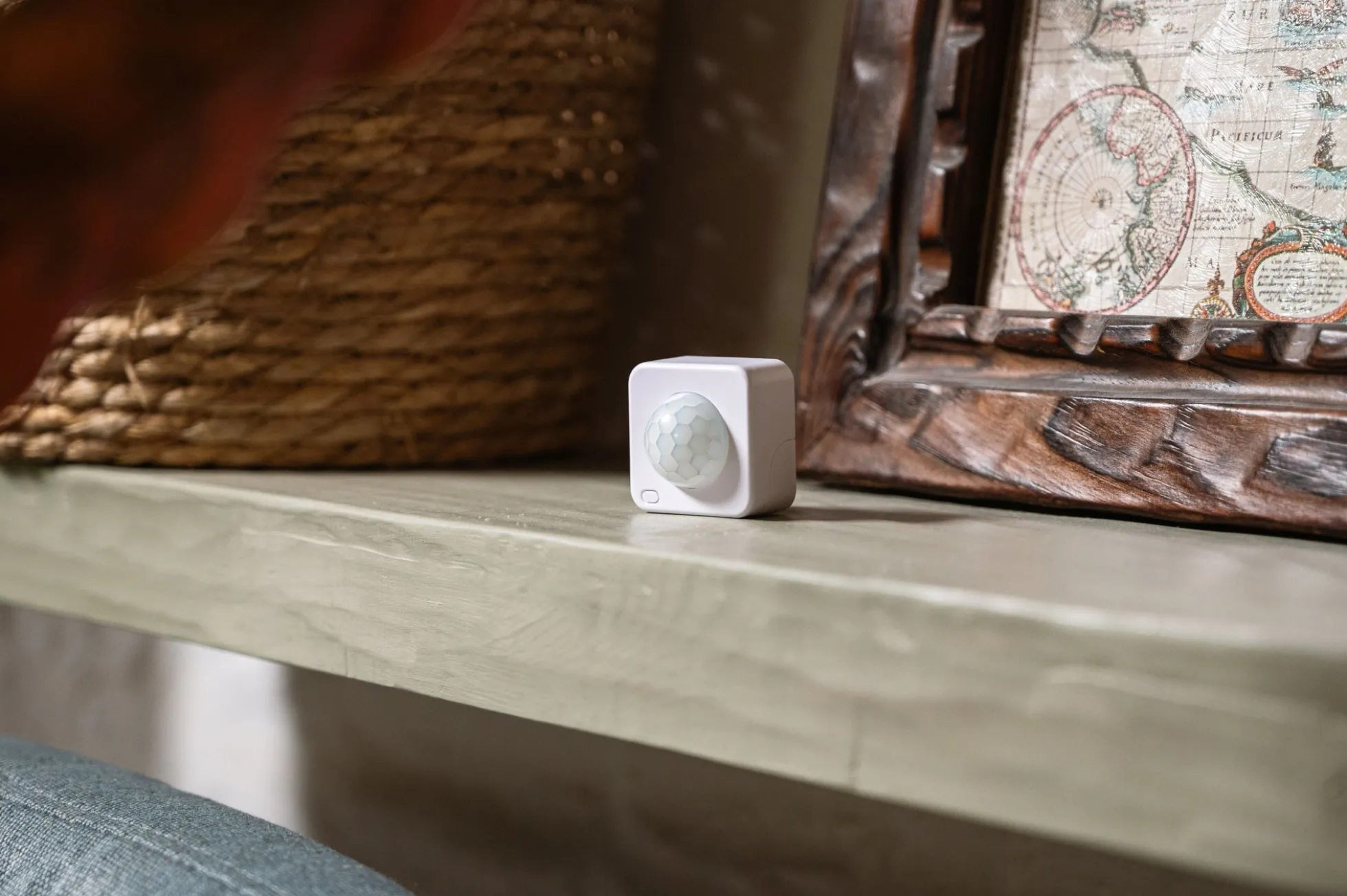 Shelly BLU Motion ZB bevægelsessensor, Zigbee + Bluetooth, hvid