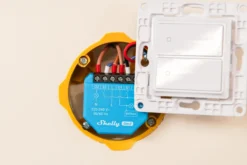 Shelly 2L Gen3, 2-kanals relæ til installation uden nul, WiFi, Matter
