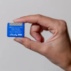 Shelly 1 Mini Gen4, WiFi + Zigbee relæ, potentialfrit kontaktsæt (230 VAC), 2 pak