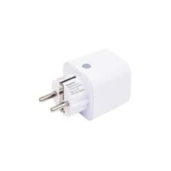 Shelly Plug M Gen3 Smart Plug med energimåler, Matter (WiFi), hvid (2-pak)