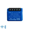 Shelly Plus 1 Mini Gen3, WiFi-styret 1-kanals relæ, 8A, potentialfrit kontaktsæt