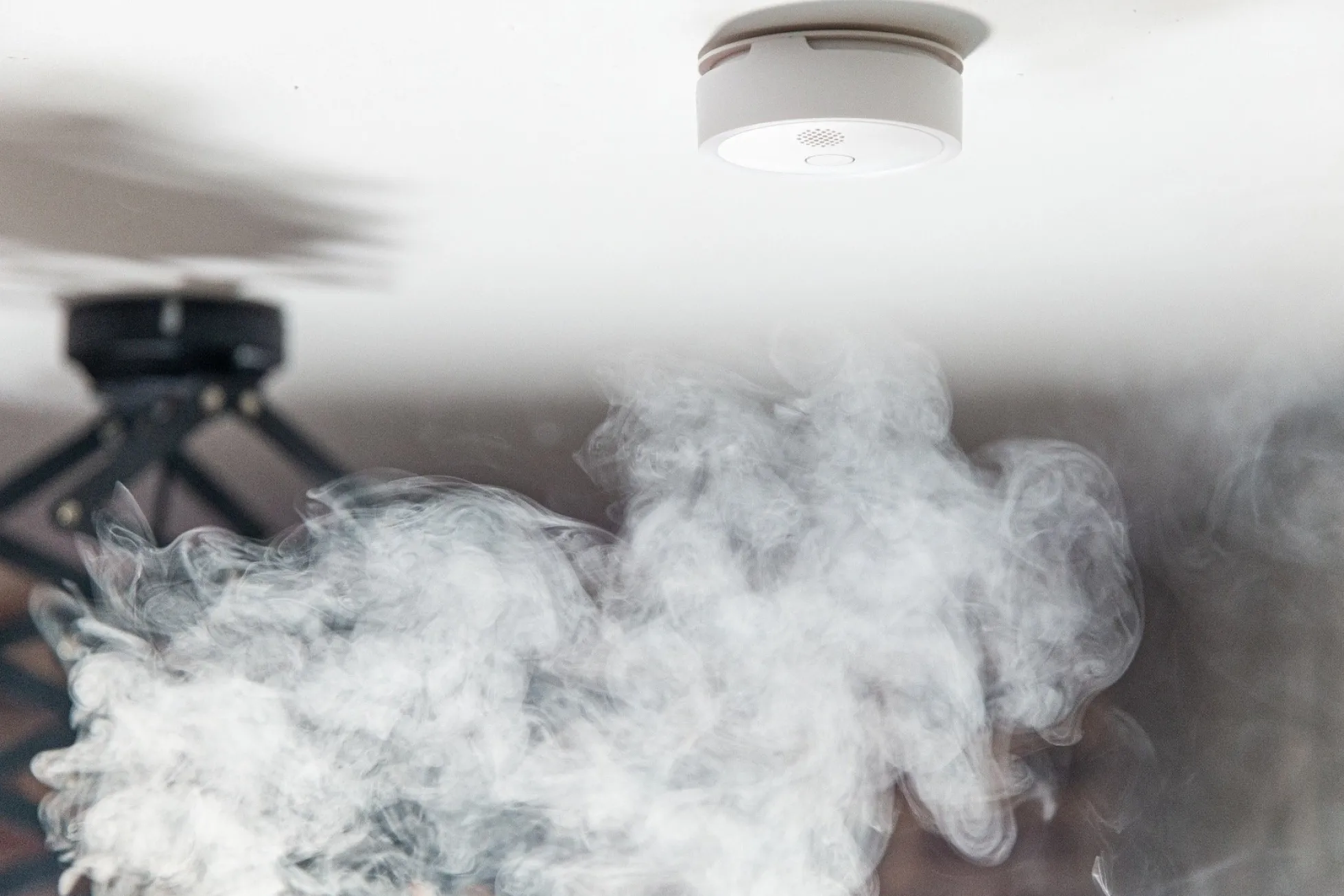Shelly Plus Smoke Alarm, WiFi røgalarm på batteri